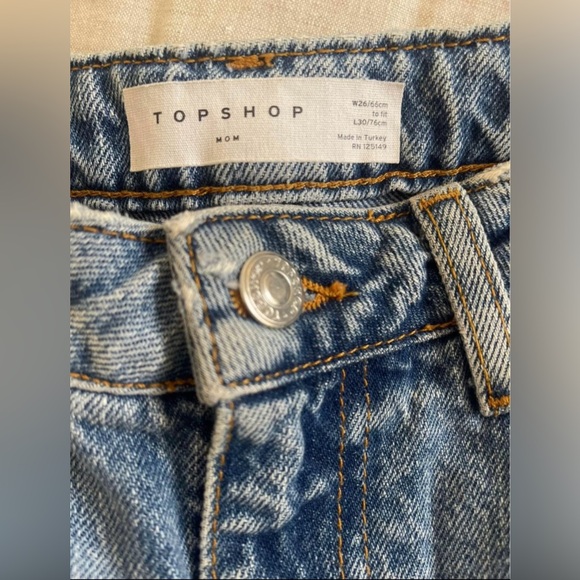 Topshop Mom Jeans - Picture 3 of 4